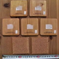 サンリオ1998年製★可愛いミッフィー木製コースター 5枚組＋オマケコースター2枚セット売り切り★実質未使用品◎お値打ち価格の画像
