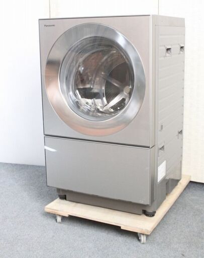 パナソニック Cuble ドラム式洗濯乾燥機 10kg/5.0kg 洗剤自動投入 NA-VG2500L 2021年製 Panasonic 洗濯機 中古家電 店頭引取歓迎 R4424)