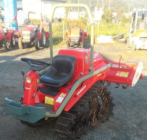 最終値下げ鹿児島発　ヤンマー10馬力　ディーゼルトラクター（乗用管理機）AC-10D　クローラ良好