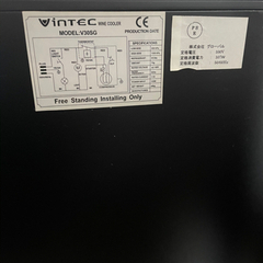 ワインセラーvintec(受け渡しが決まりました)の画像
