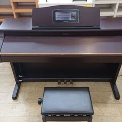Roland ローランド 電子ピアノ デジタルピアノ 88鍵盤 デジスコア HPI-7D-MH 多機能 液晶譜面台・椅子付き・スタンド付き 鍵盤楽器☆近隣配送無料 買取帝国 朝霞店の画像