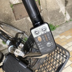 パナソニック　アシスト電動自転車　バッテリー2個付きの画像