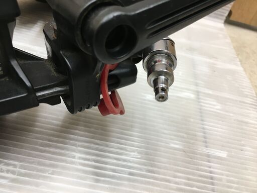 MAX マックス HN-90N4 高圧釘打機 中古品 ヘッドバルブ付近から少しエア漏れあり
