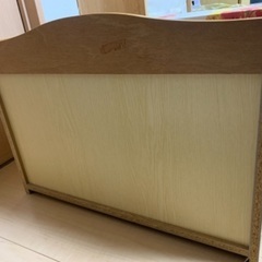 【取り引き決定、終了します。】ベンチチェスト　おもちゃ収納　座れる　の画像