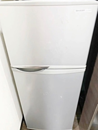 中古 冷蔵庫 SHARP SJ-H12W