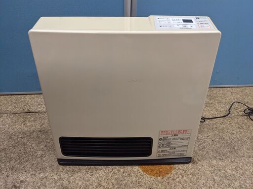 リンナイ ガスファンヒーター 都市ガス 　木造～11畳 コンクリート造～15畳　RC-K4001E-1