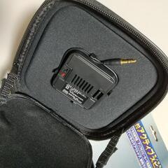 CDケース付きアクティブモノラルスピーカーの画像