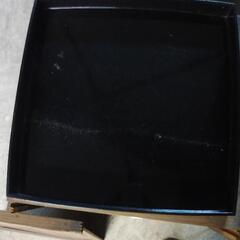 懐石黒塗りお膳の画像