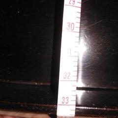 懐石黒塗りお膳の画像