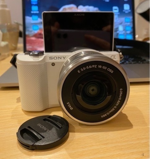 sony α5000 カメラソニー レンズセット ホワイト ミラーレス 一眼レフ カメラ 中古