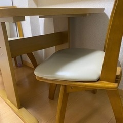 ニトリ　ダイニングテーブルセット　