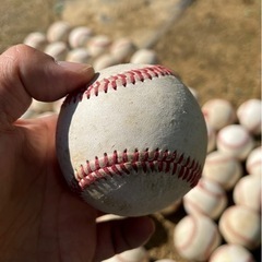 ボール　野球　練習球の画像