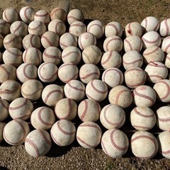 ボール　野球　練習球の画像