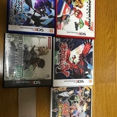 3DSのソフト(写真のもの全て)本体もおまけの画像