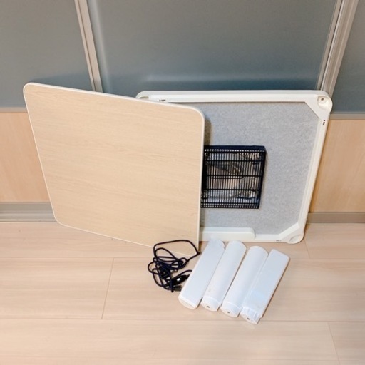 【1000円】こたつ　コタツ 白 木製 ウッド