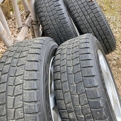 195/65R15 91Q  スタッドレスタイヤ　ホイル付きの画像