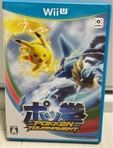「ポッ拳 POKKEN TOURNAMENT」 任天堂 定価: ￥ 7200  #任天堂 #ゲーム #アクション #WiiU #Wii_U #WiiU #Wii_U