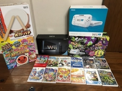 Ｗii、ＷiiU、ソフト、クマのぬいぐるみ、おまけ付き