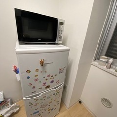 【決まりました】一人暮らし　冷蔵庫　レンジ　洗濯機の画像