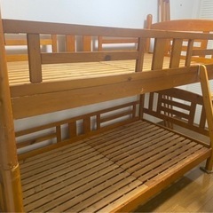 木製二段ベット