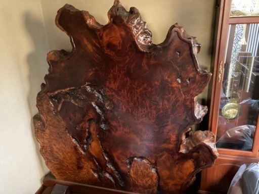 無垢材一枚板衝立