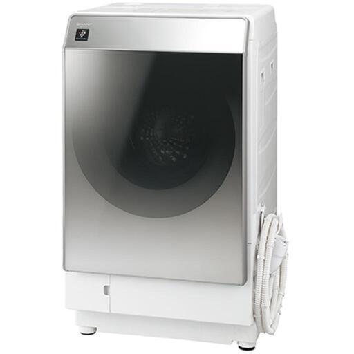 SHARP ES-P110　ドラム式洗濯乾燥機 [左開きタイプ](シルバー系)