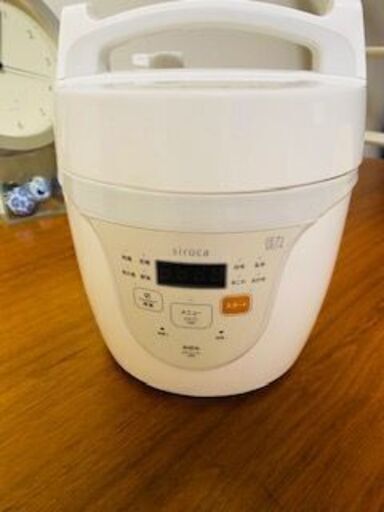 シロカ電気圧力鍋SPC-101＆薄型設計カセットコンロ【お取引中・ありがとうございました！】