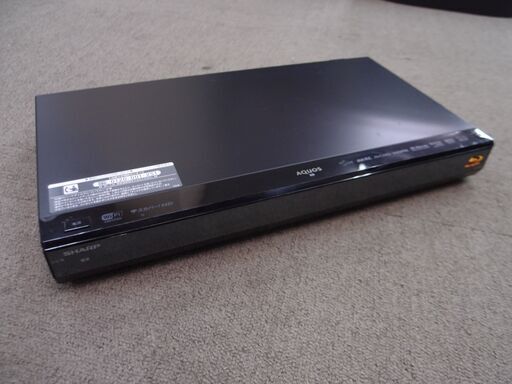 2011年製　SHARP ブルーレイディスクレコーダー　BD-W1000■1TB 2番組同時録画■本体のみ