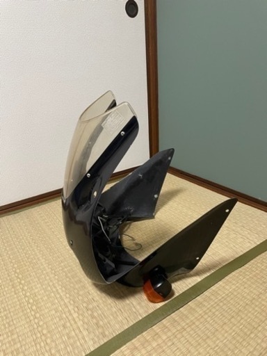 NS1後期　アッパーカウルヘッドライト付き