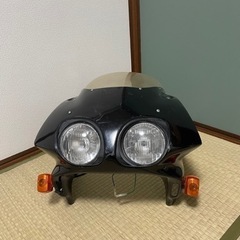 NS1後期　アッパーカウルヘッドライト付き
