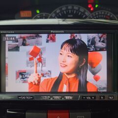 タントカスタムRSターボ　H22　車検5/4　走行73000ｋ　左パワースライド　社外ＨＤＤナビ＆フルセグＴＶ　純正エアロ＆15AW　キセノンの画像