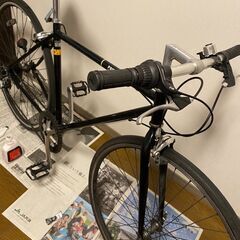 自転車 クロスバイク・ロードバイク　一年使用(手渡しのみ)の画像