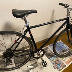 自転車 クロスバイク・ロードバイク　一年使用(手渡しのみ)の画像