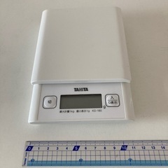 タニタ　クッキングスケール　白色