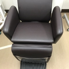 電動シャンプーチェア　ALVIN-Sofa　ステップ付・レッグレ...
