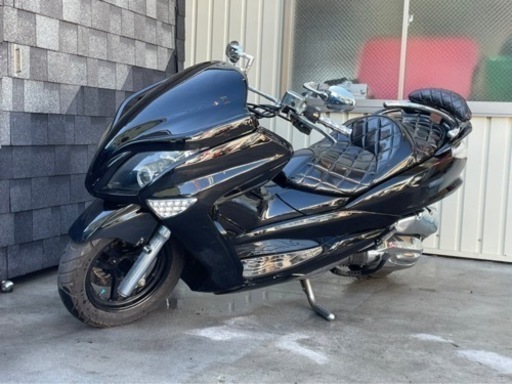 ブラックカスタム‼︎【YAMAHA マジェスティ SG20J 4D9】低走行