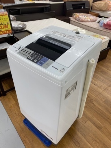 I406　HITACHI7.0k洗濯機　2018年式