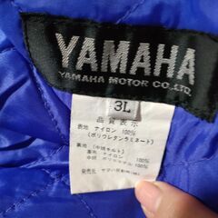 バイク用プロテクション入り防寒ジャケットとパンツ（古着）の画像