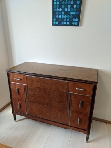 アメリカ　アールデコ　ビンテージ　チェスト