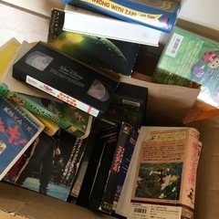 VHSテープ　大量ジャンク品