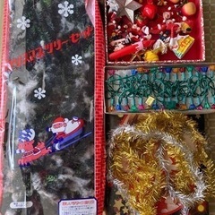 【断捨離中】クリスマスツリーセット