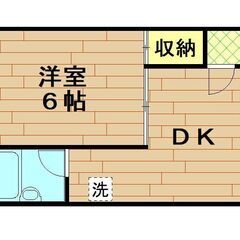 内装リニューアル済みで綺麗な室内♪バストイレ別、室内洗濯機でこの...