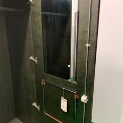 中古 okamura製 H1840 ワードローブ 鍵無 L264SZ 龍ヶ崎倉庫の画像