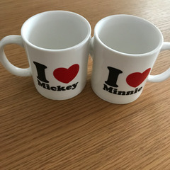 ミッキー&ミニー　マグカップ(お取引中です)の画像