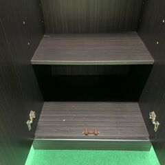 メーカー不明 H1840 木製ワードローブ　鍵無 龍ヶ崎倉庫の画像
