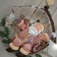 お取引き中　クリスマスリース　エナメル加工