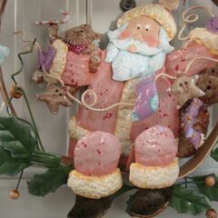 お取引き中　クリスマスリース　エナメル加工の画像