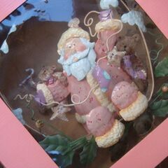 お取引き中　クリスマスリース　エナメル加工の画像