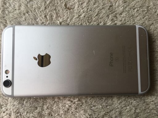 けっこう美品iphone6s silver SIMフリー64GB バッテリー94％ 販売済み