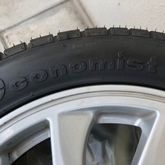 《中古》ノーマルタイヤホイール付き4本セット［165/55R15］の画像